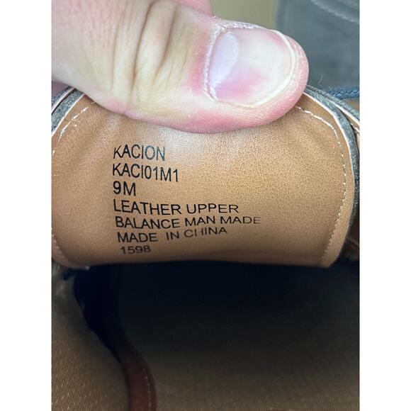 Steve Madden Men’s 9 Kacion Gray Suede Leather Lace-Up Oxford Loafers NEW - Picture 7 of 8